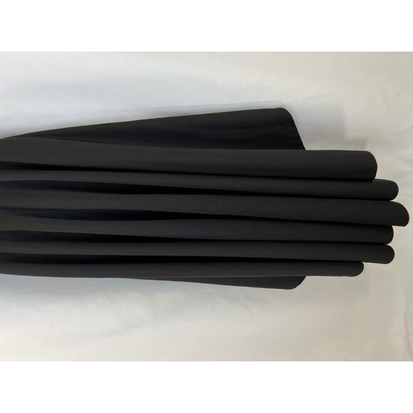 Nha Khanh Black Soft Pink Hi-Lo Formal Gown $890 - Picture 12 of 16